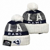 Los Angeles Rams Team Logo Knit Hat YD (2),baseball caps,new era cap wholesale,wholesale hats
